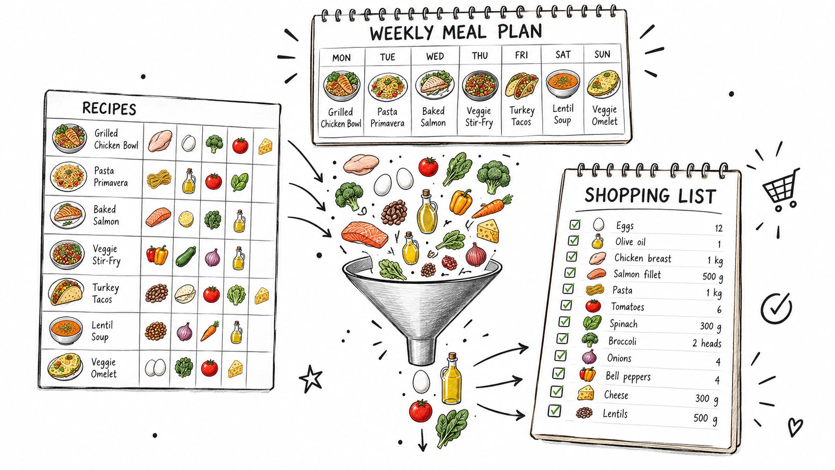 Screenshot from https://recipeone.app/images/shopping-list-from-meal-plan.png