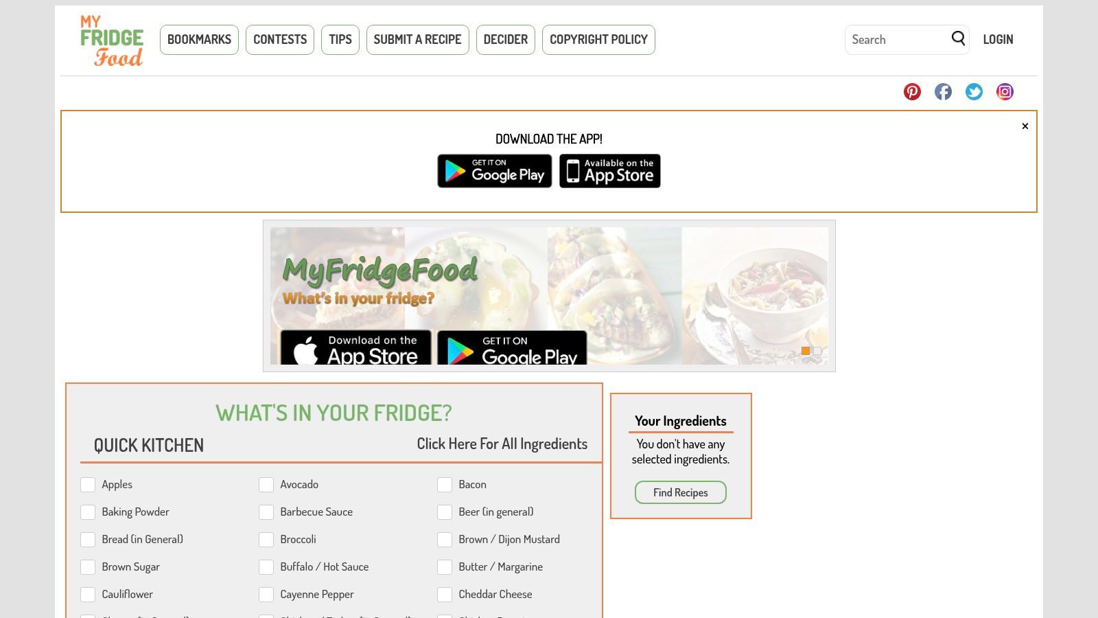 MyFridgeFood