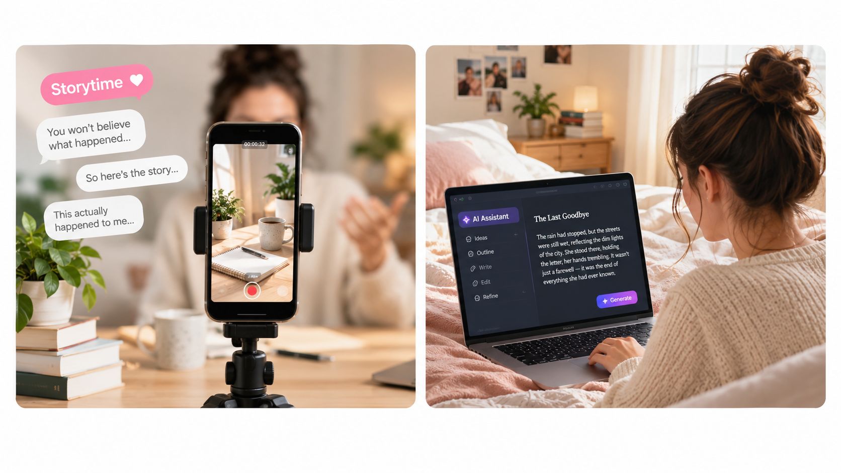 ai story generator for tiktok content creation