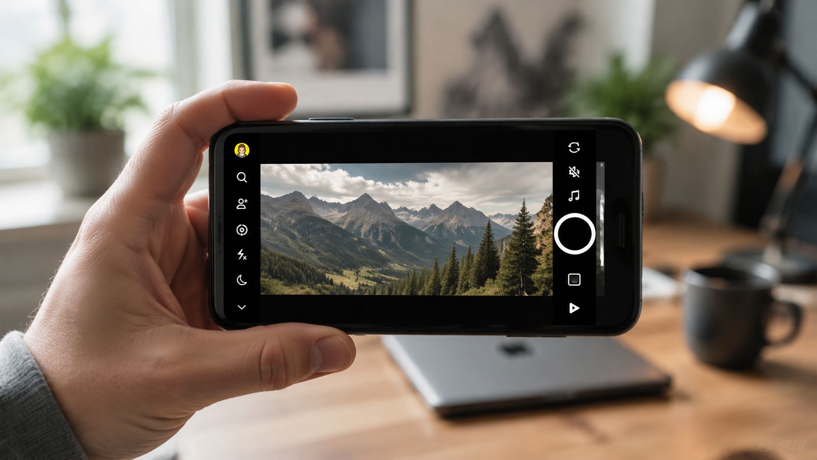 how to crop video on snapchat smartphone camera