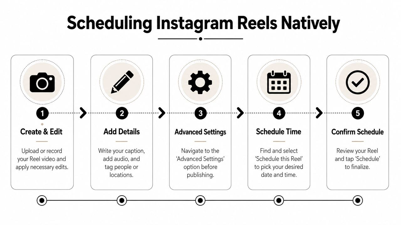 how to schedule instagram reels scheduling guide