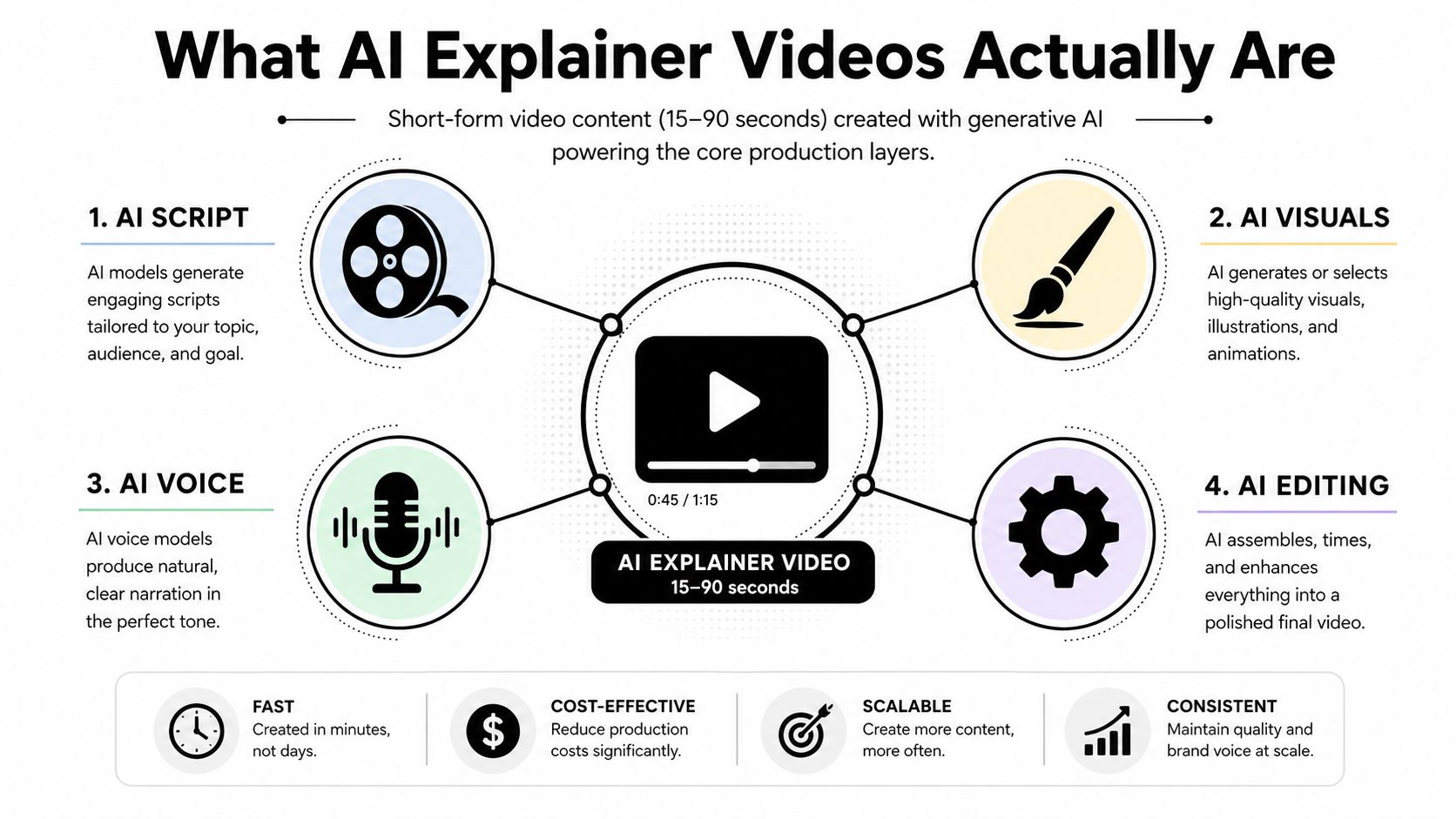 ai explainer videos production process