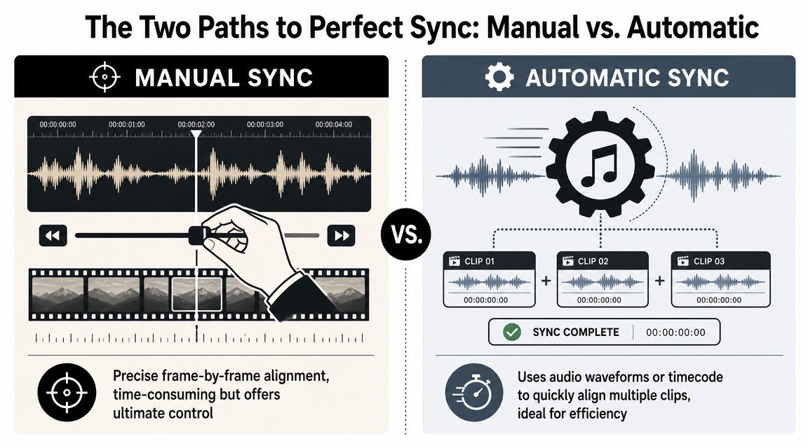 syncing audio with video audio sync