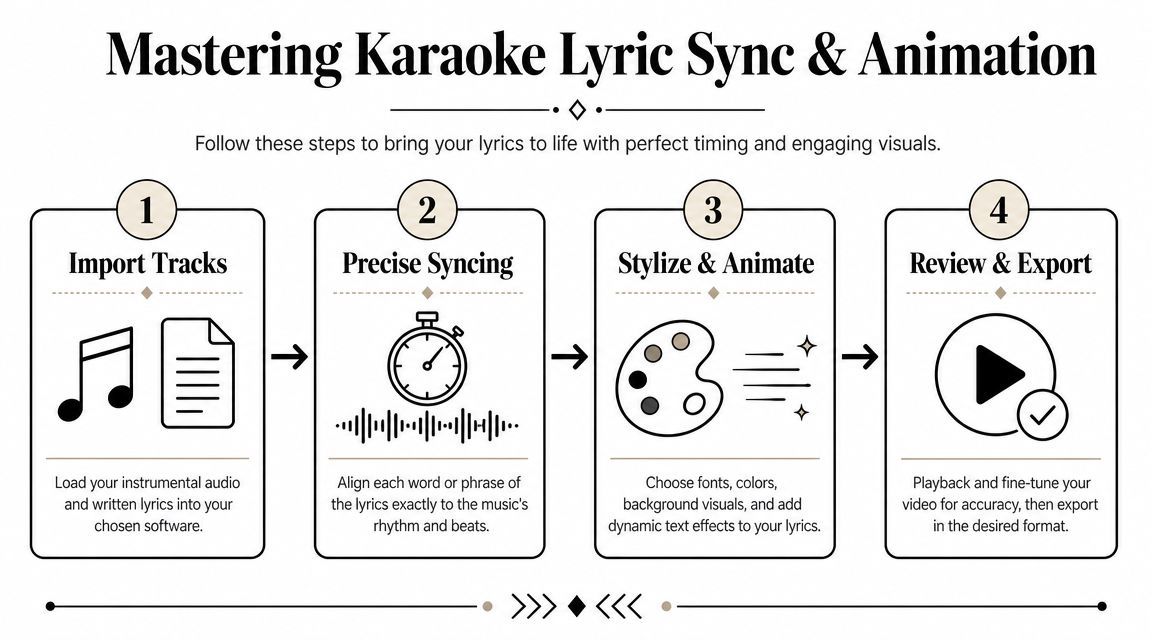 how do you make a karaoke video karaoke tutorial