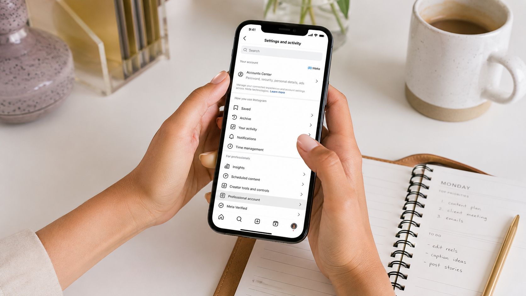 how to schedule instagram reels instagram settings