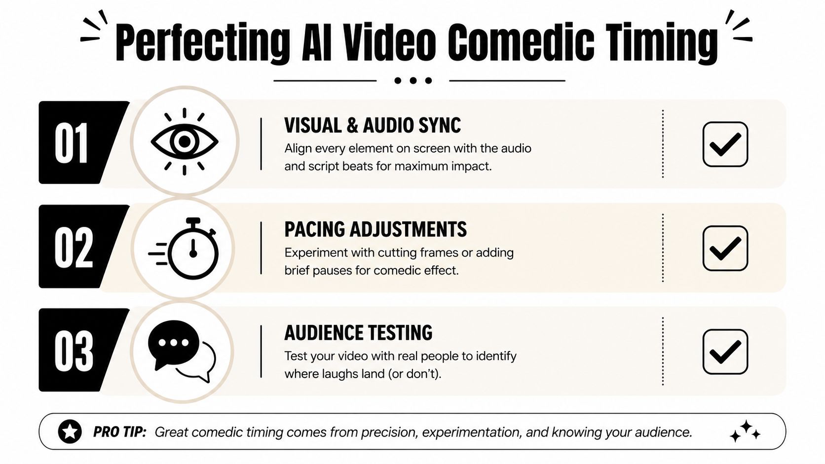 ai funny video comedic timing