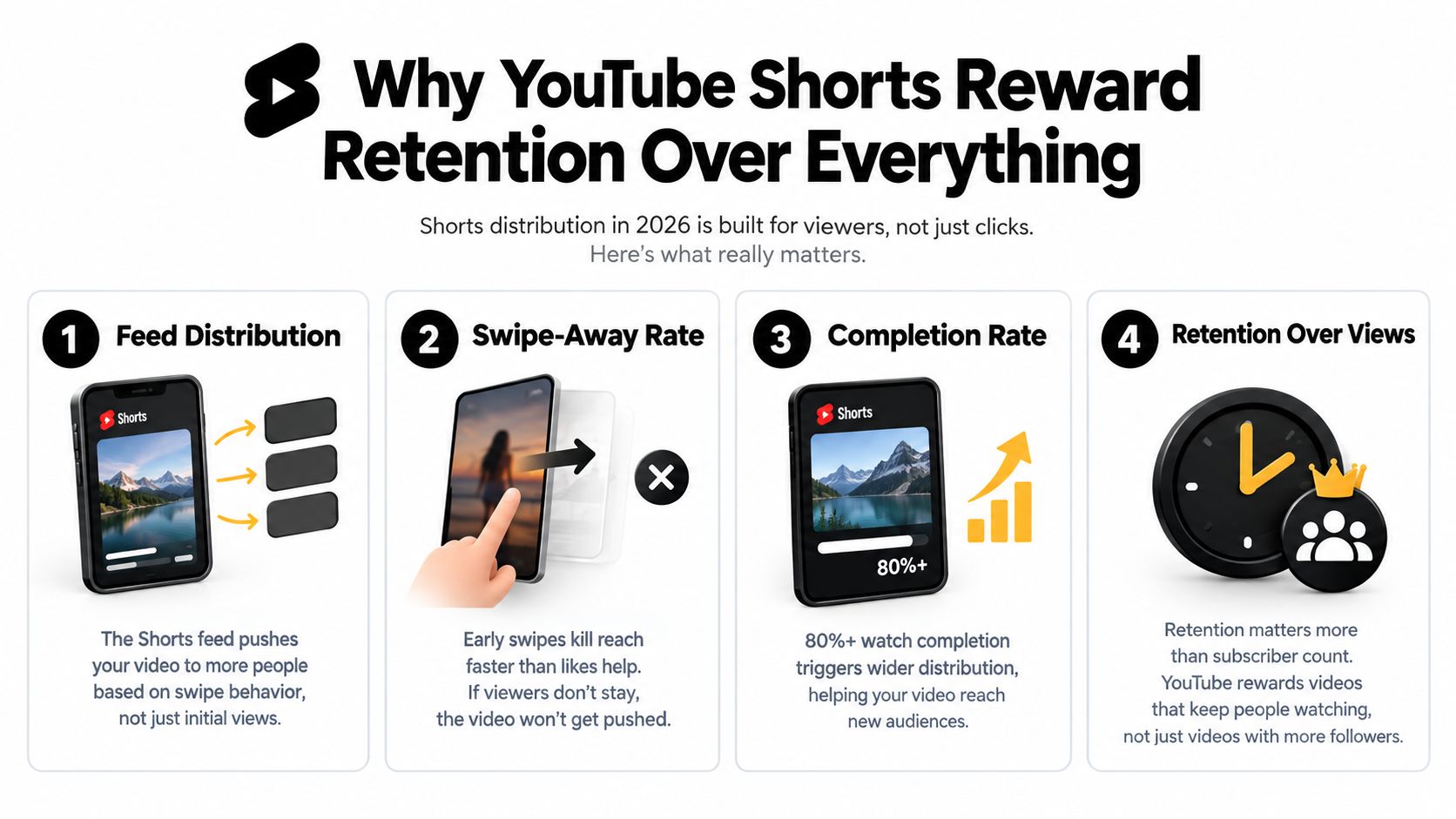 how to make youtube short videos shorts retention