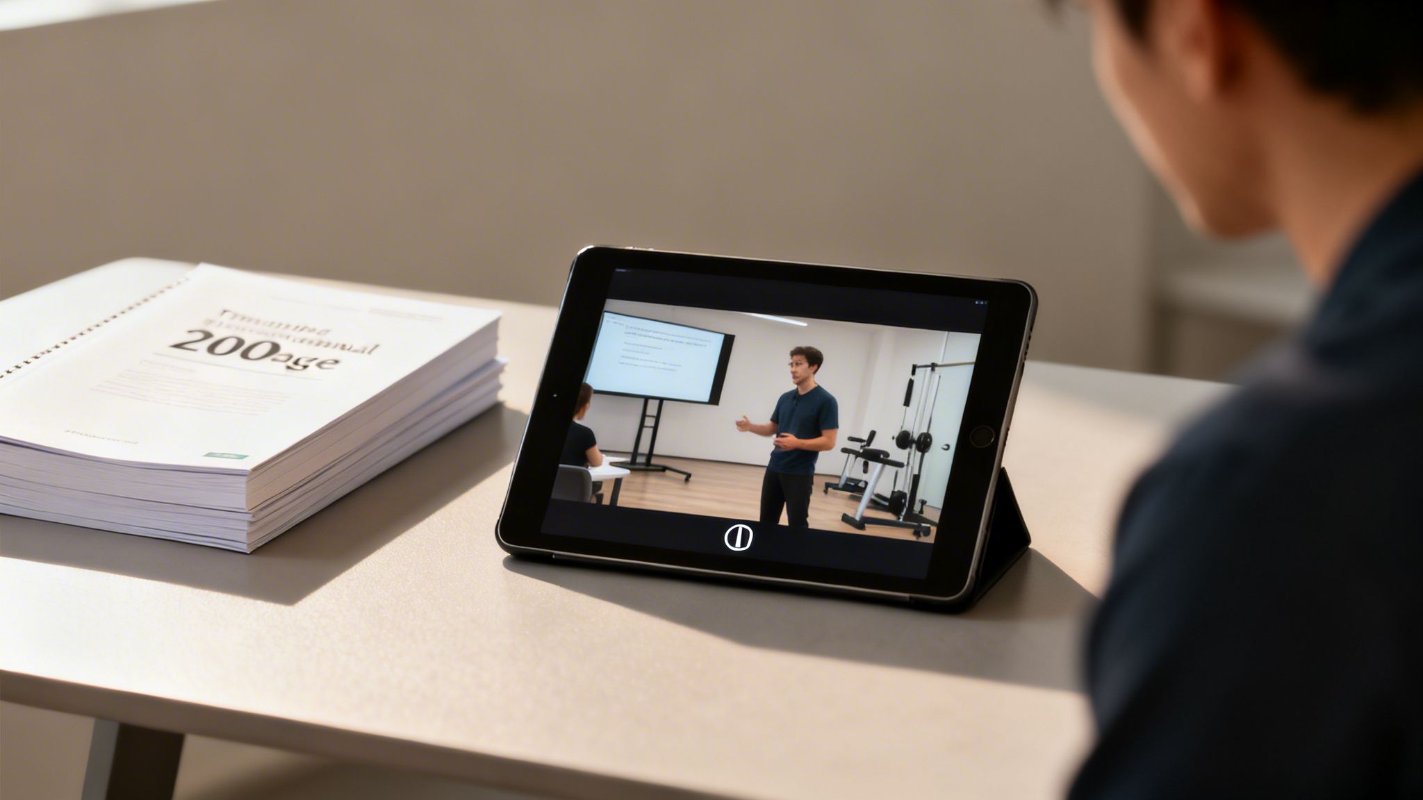 video training software online lesson