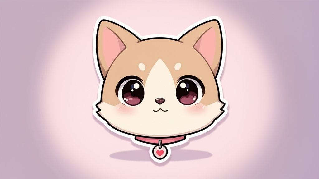 creative valentine s day ideas puppy sticker