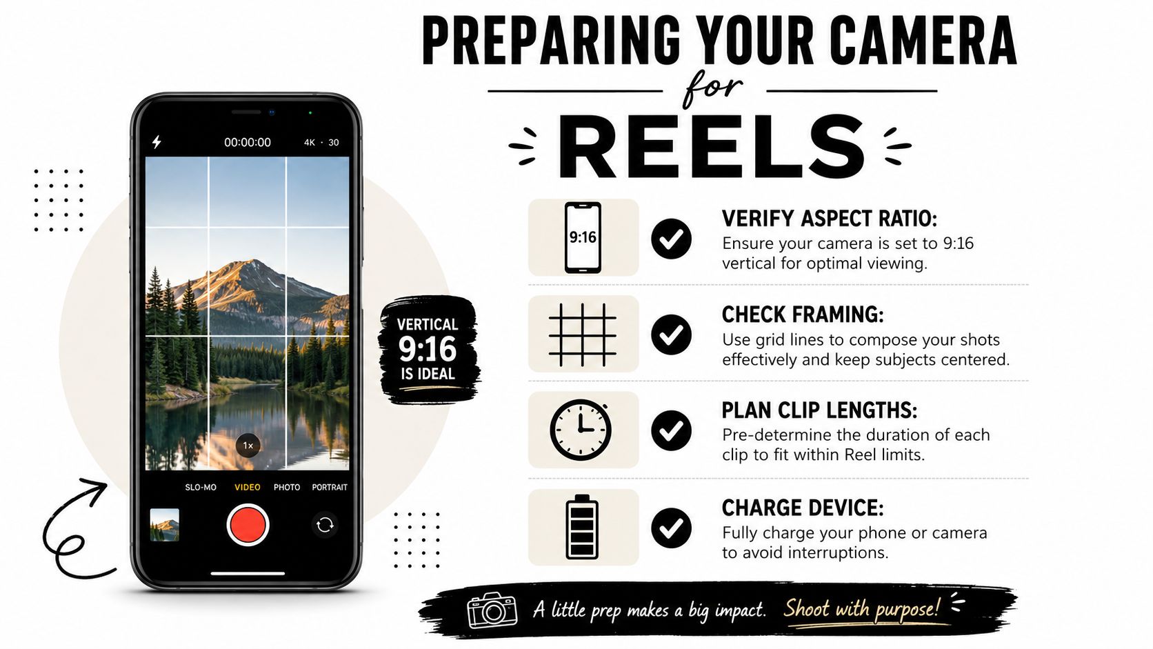 how to post instagram reels camera setup