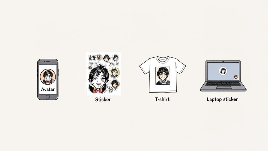 face to manga manga merchandise
