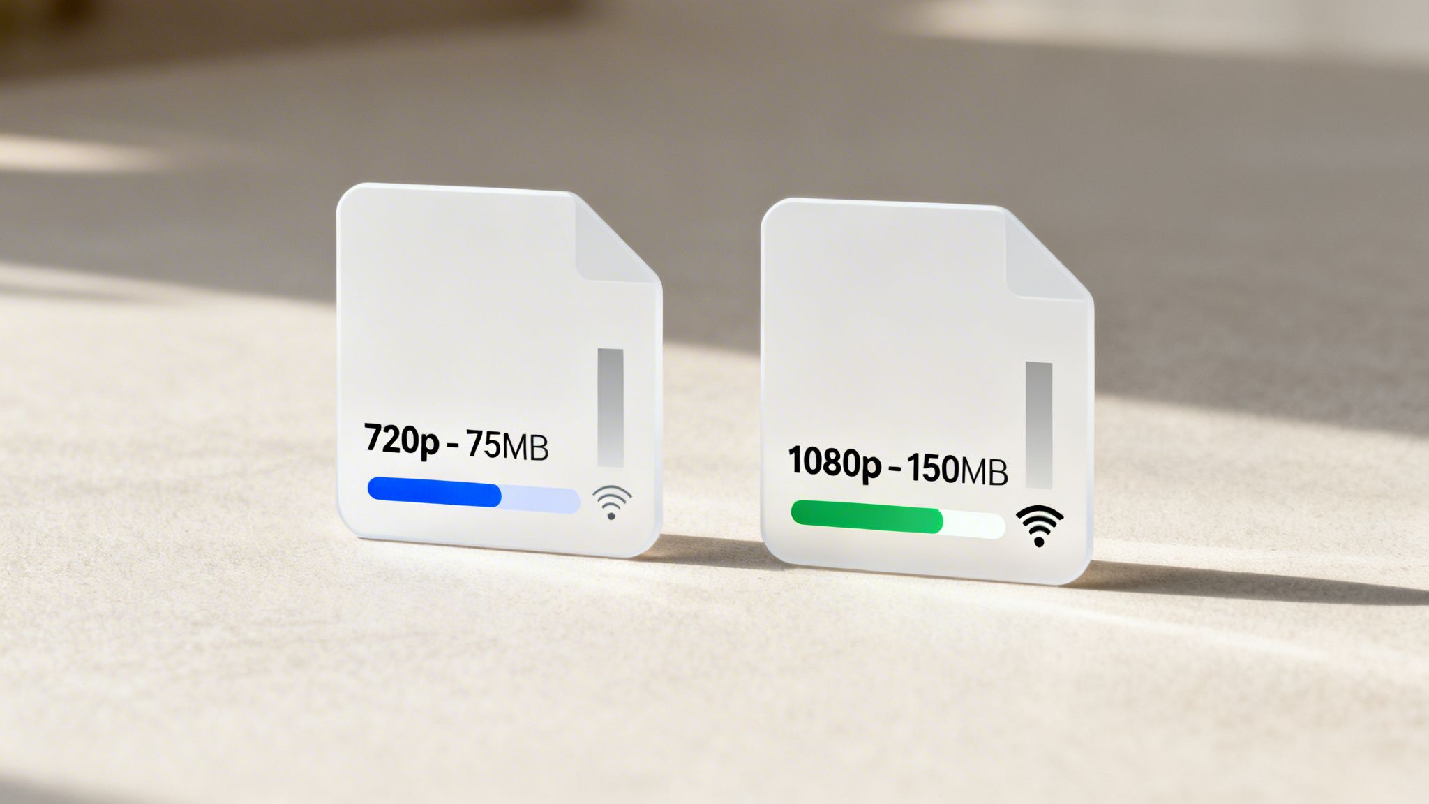 1080 p vs 720p video resolution