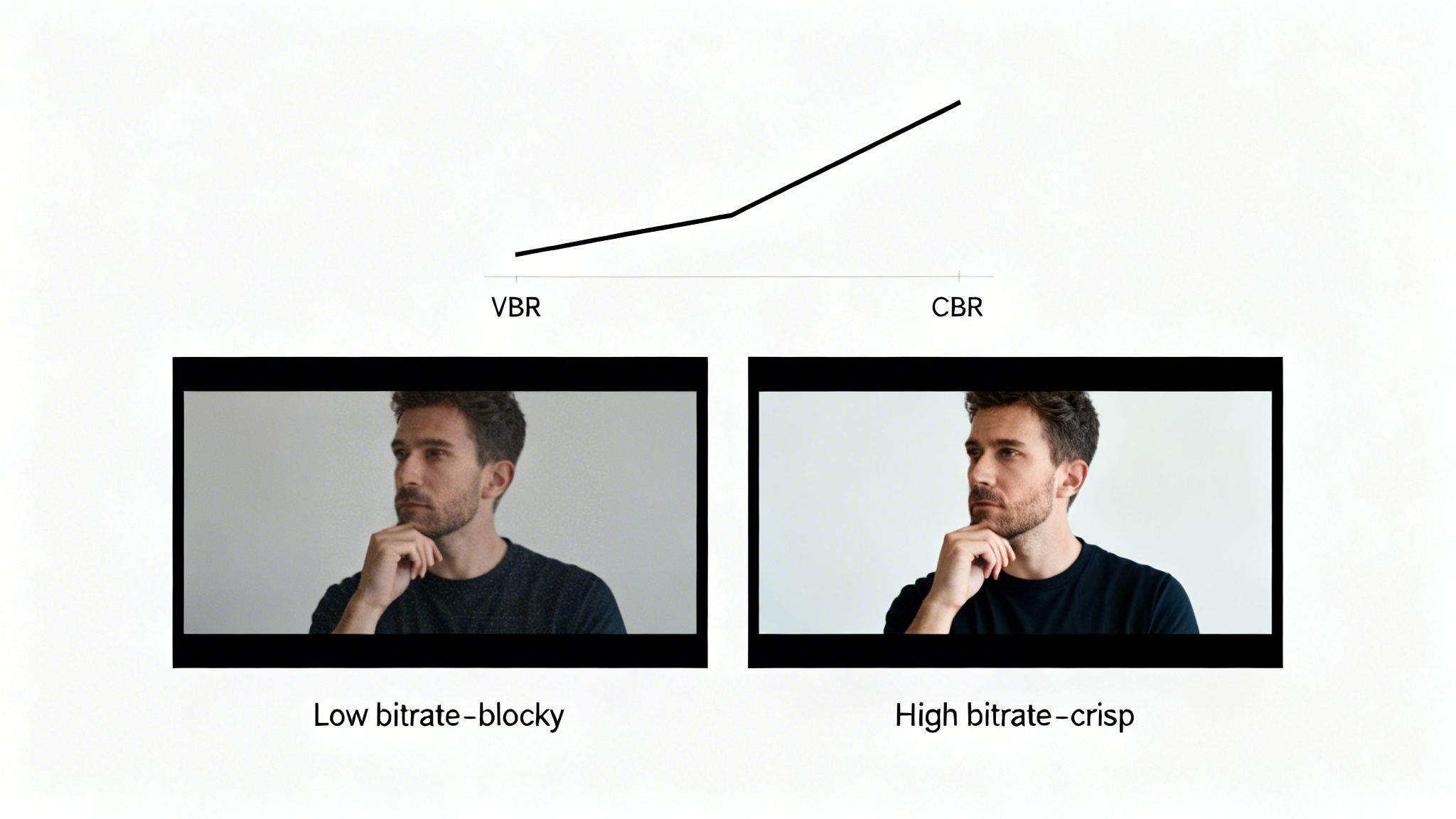 youtube video specs bitrate comparison