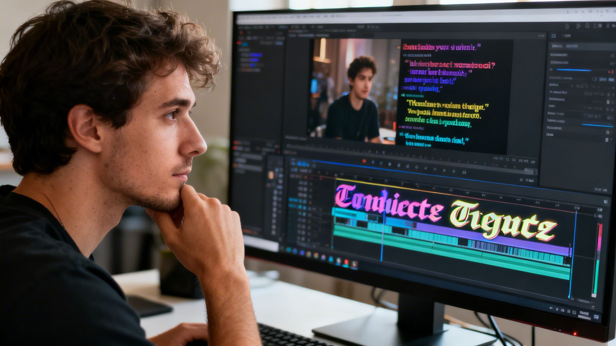 how to add subtitles to a video video editing