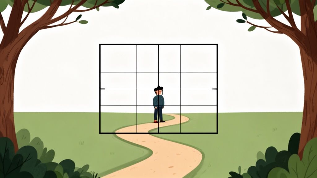 how do you make photos look professional grid path
