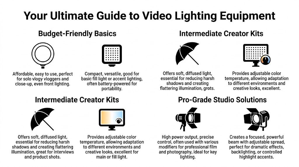 lighting for video recording lighting guide