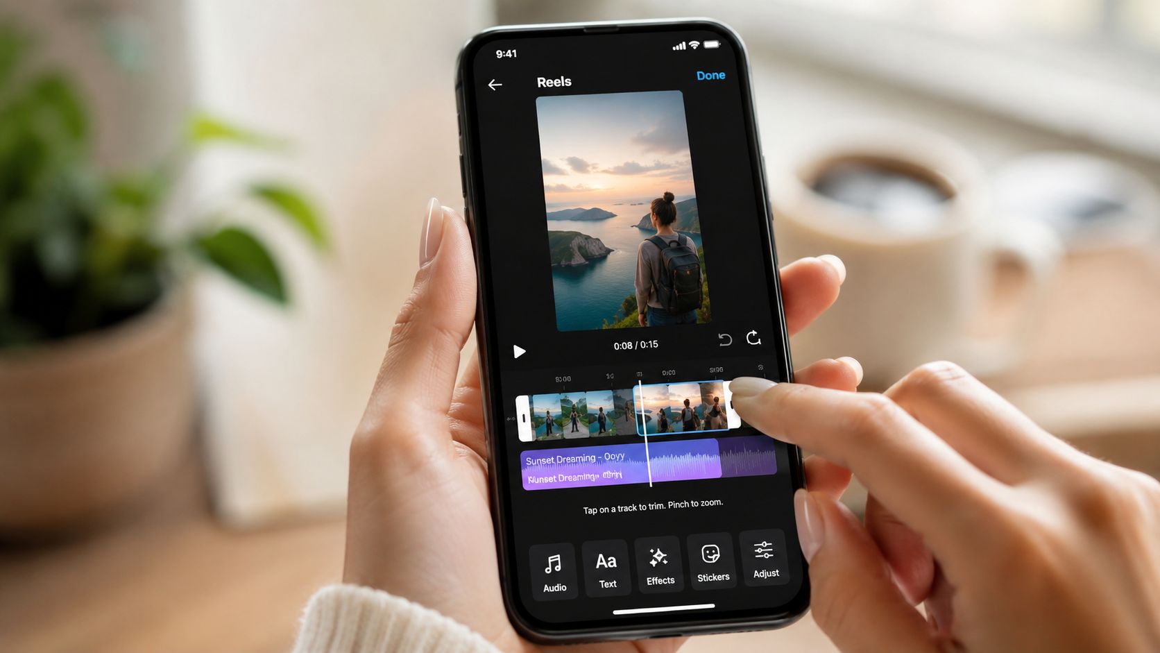 how to post instagram reels video editing