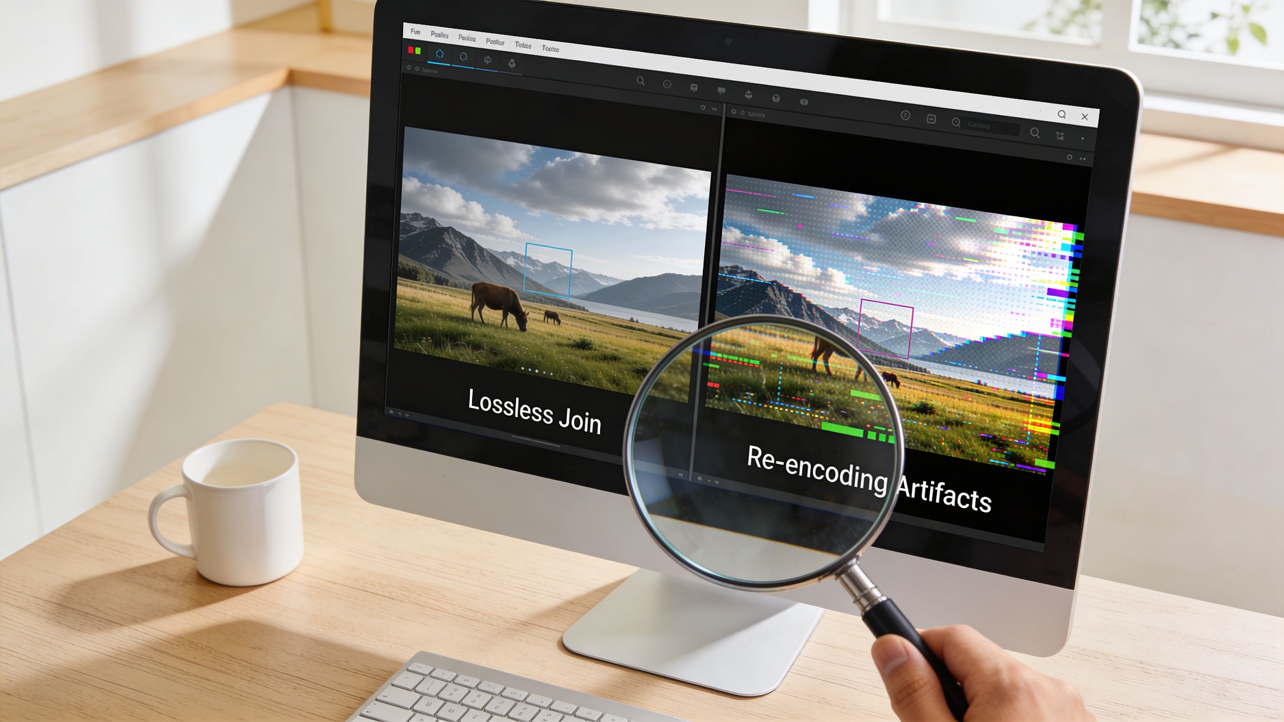 how to join mp4 files together video comparison
