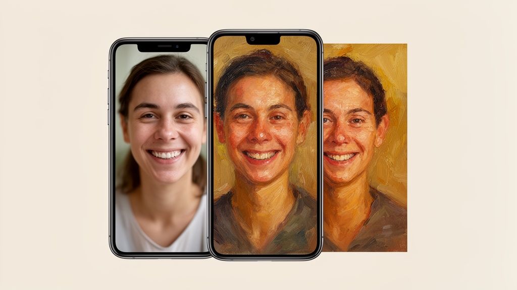 app that turns pictures into paintings photo painting