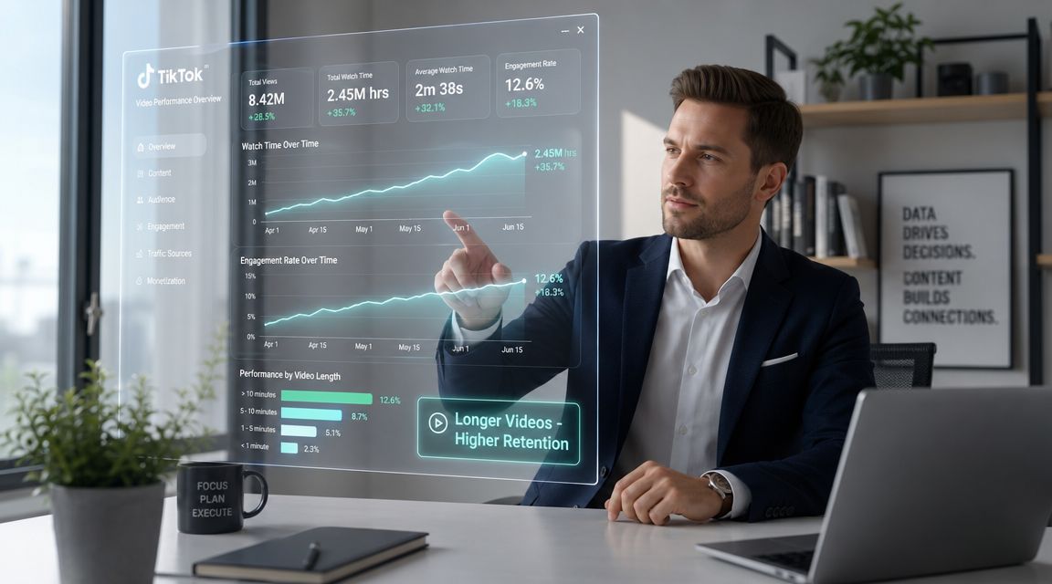how long should a tiktok video be data analytics
