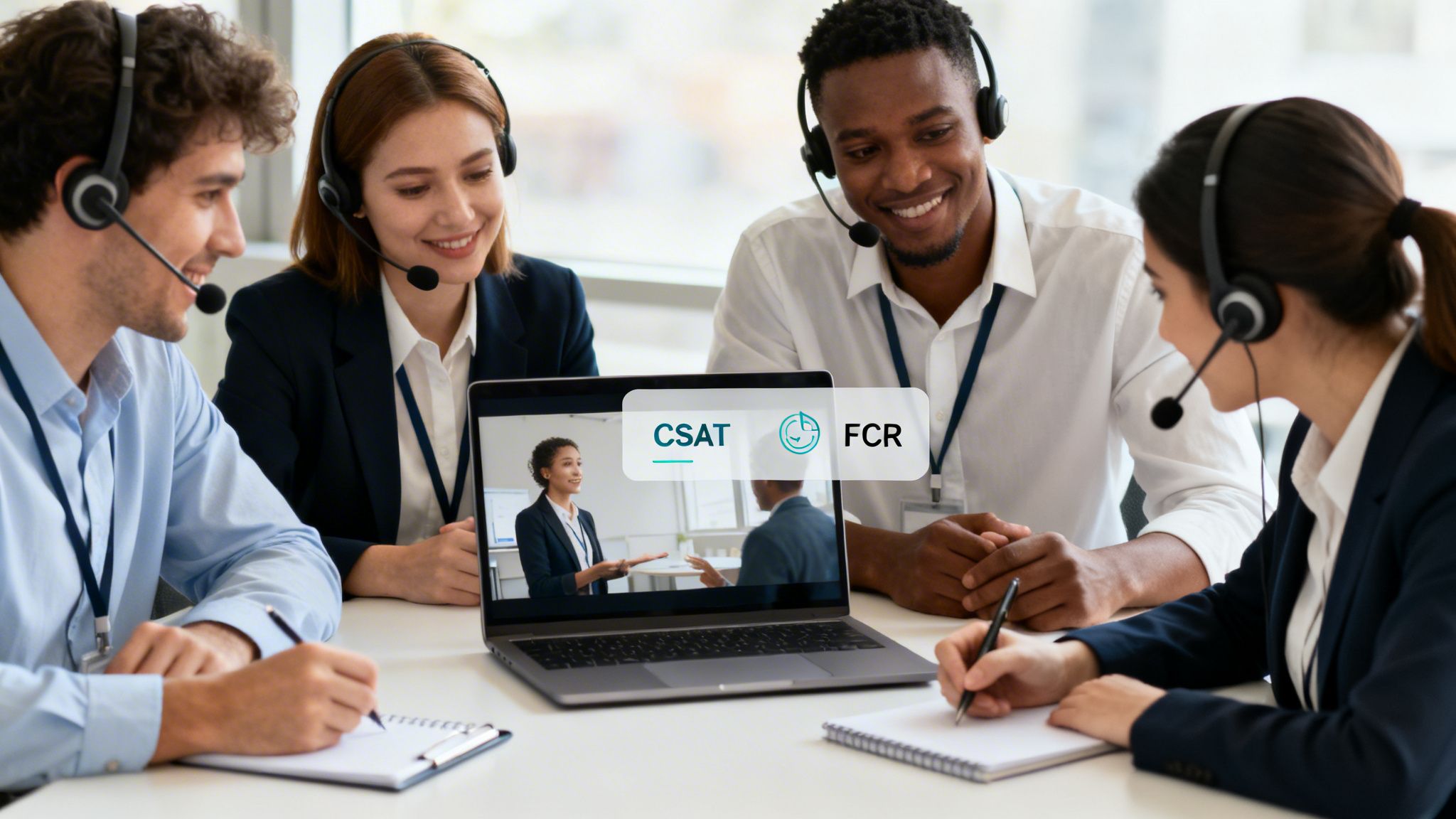 training video customer service call center