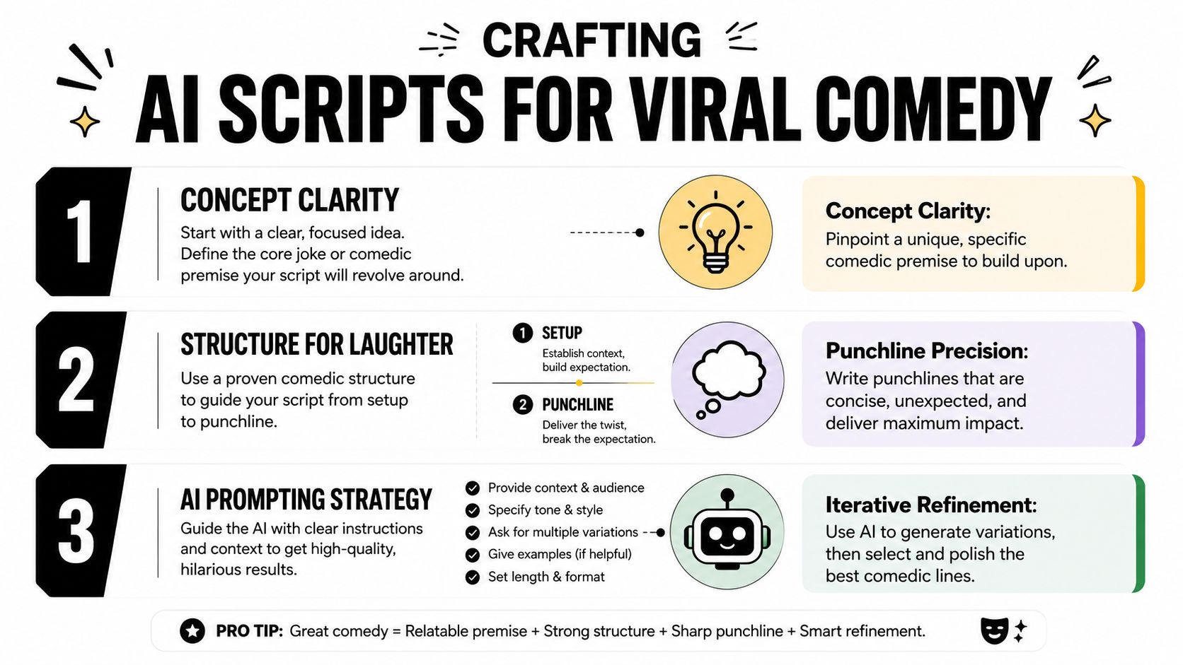 ai funny video script writing