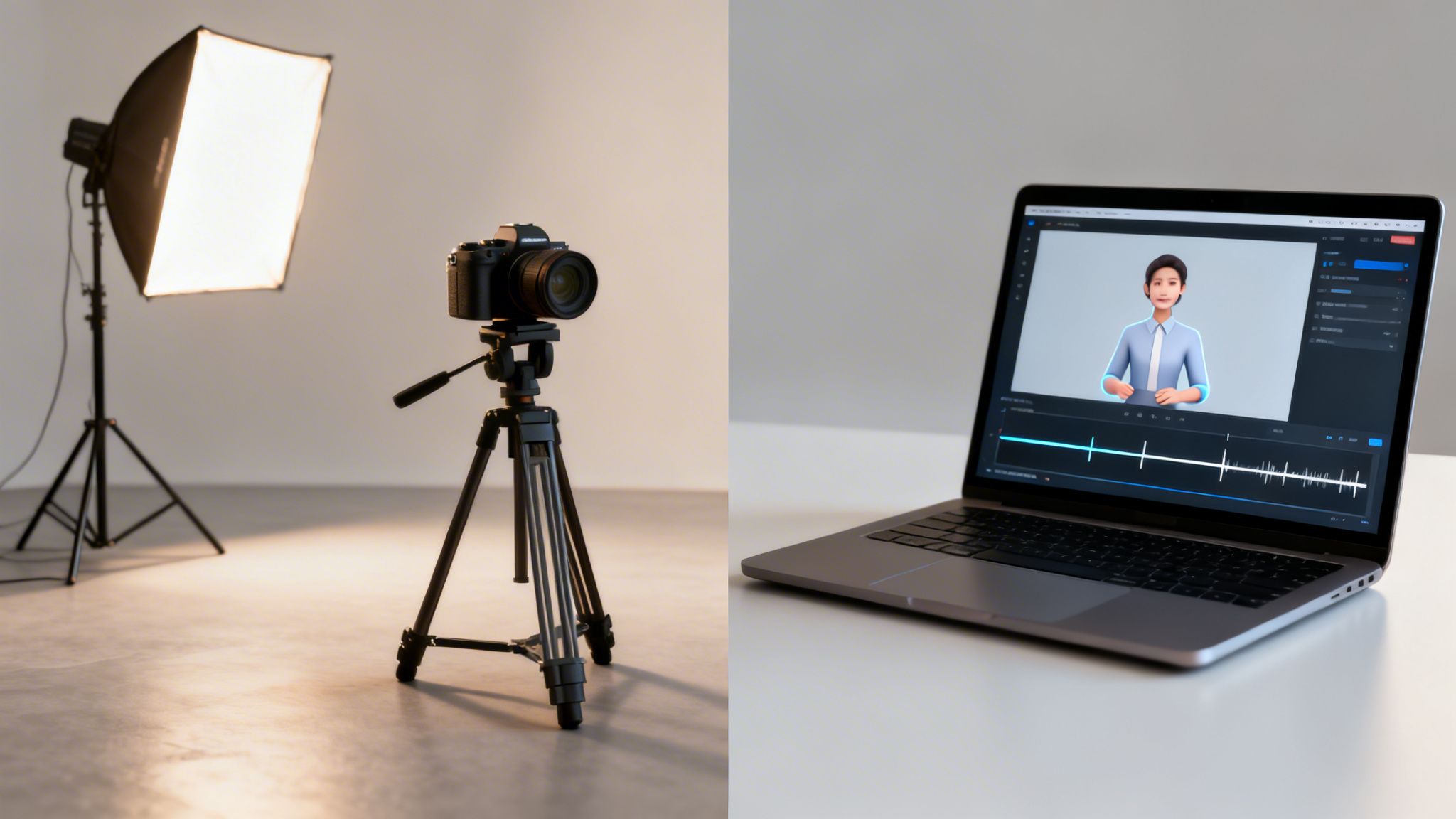 create training video ai video