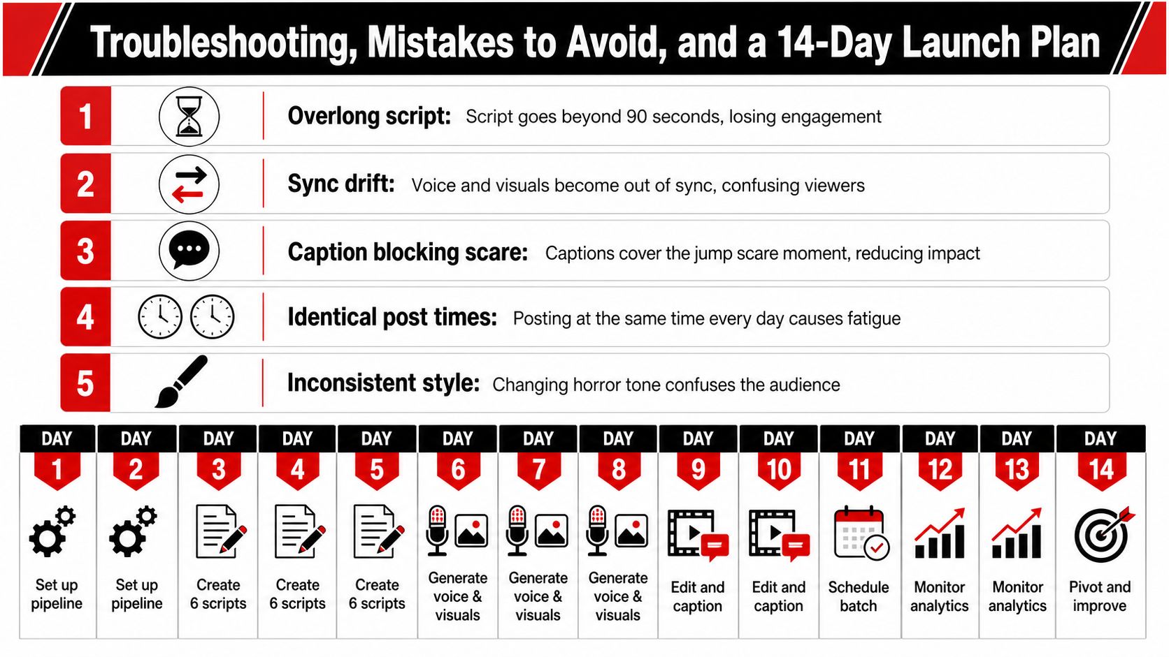 scary story maker launch plan