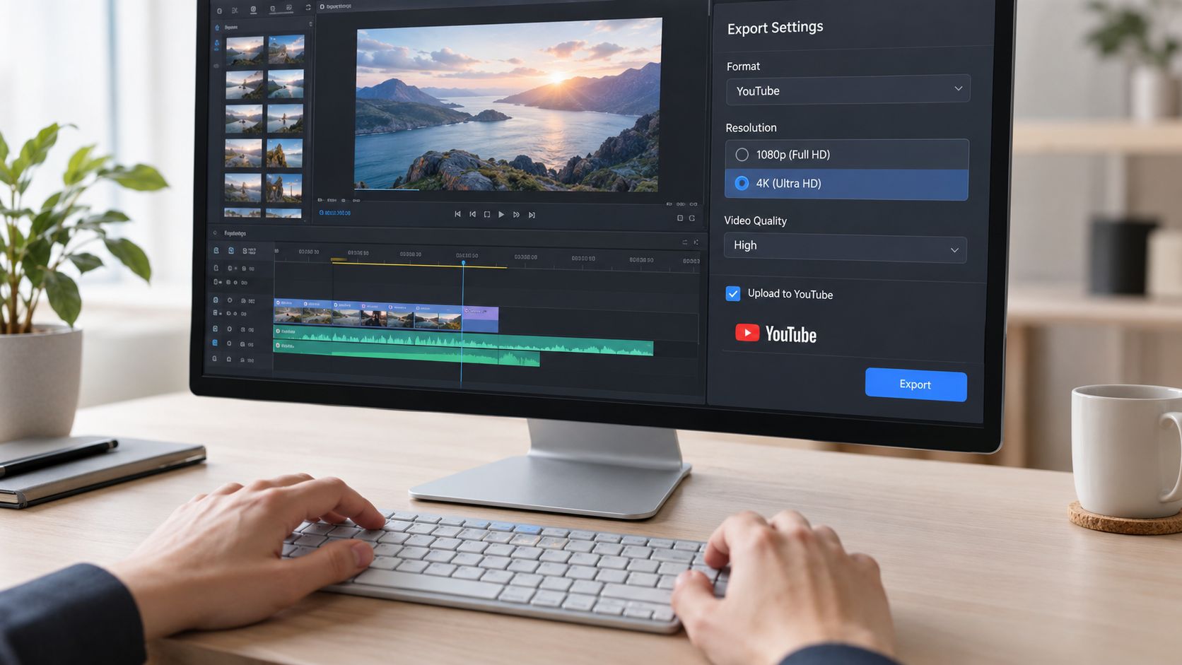 posting video on youtube video editing