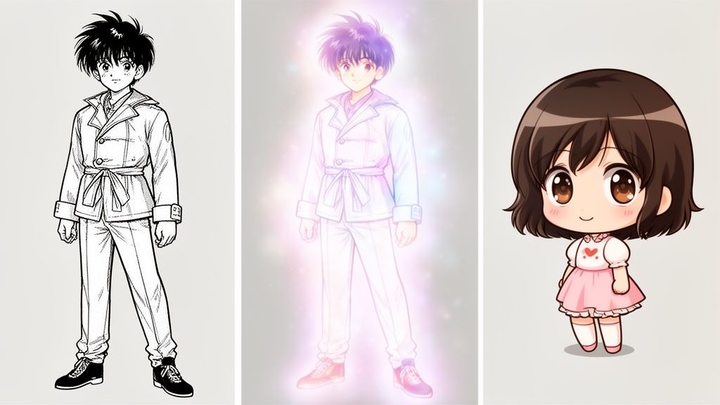 anime character maker full body anime characters