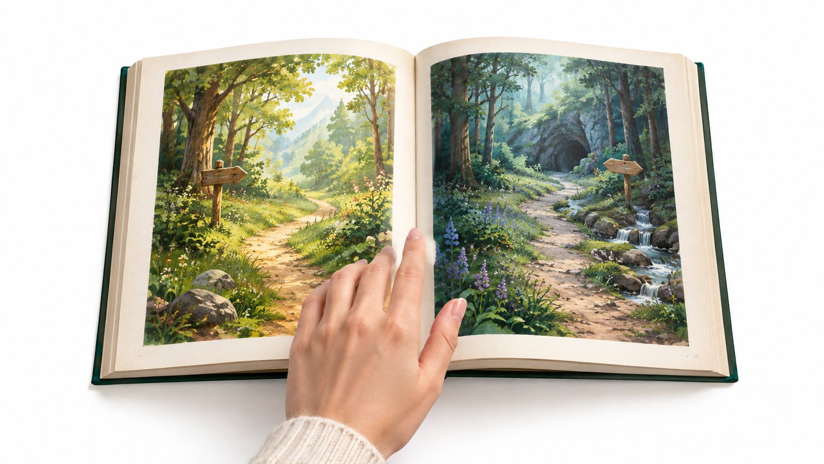 story ideas prompts book landscape