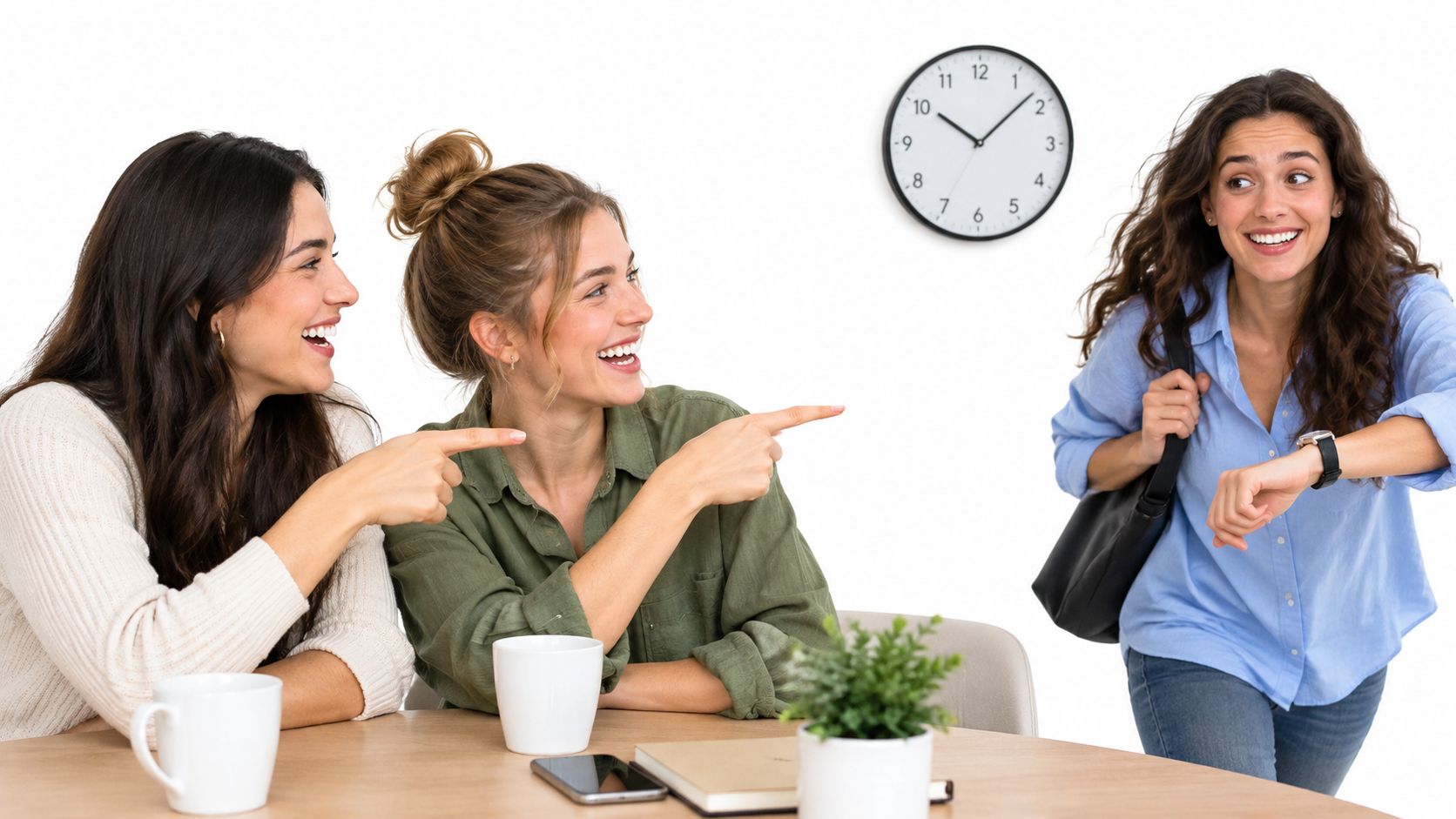 best friend shorts laughing friends