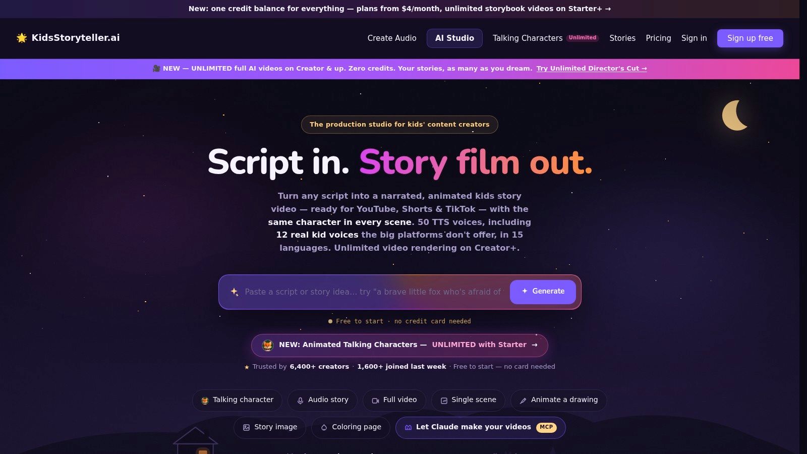 ai bedtime story generator ai tool