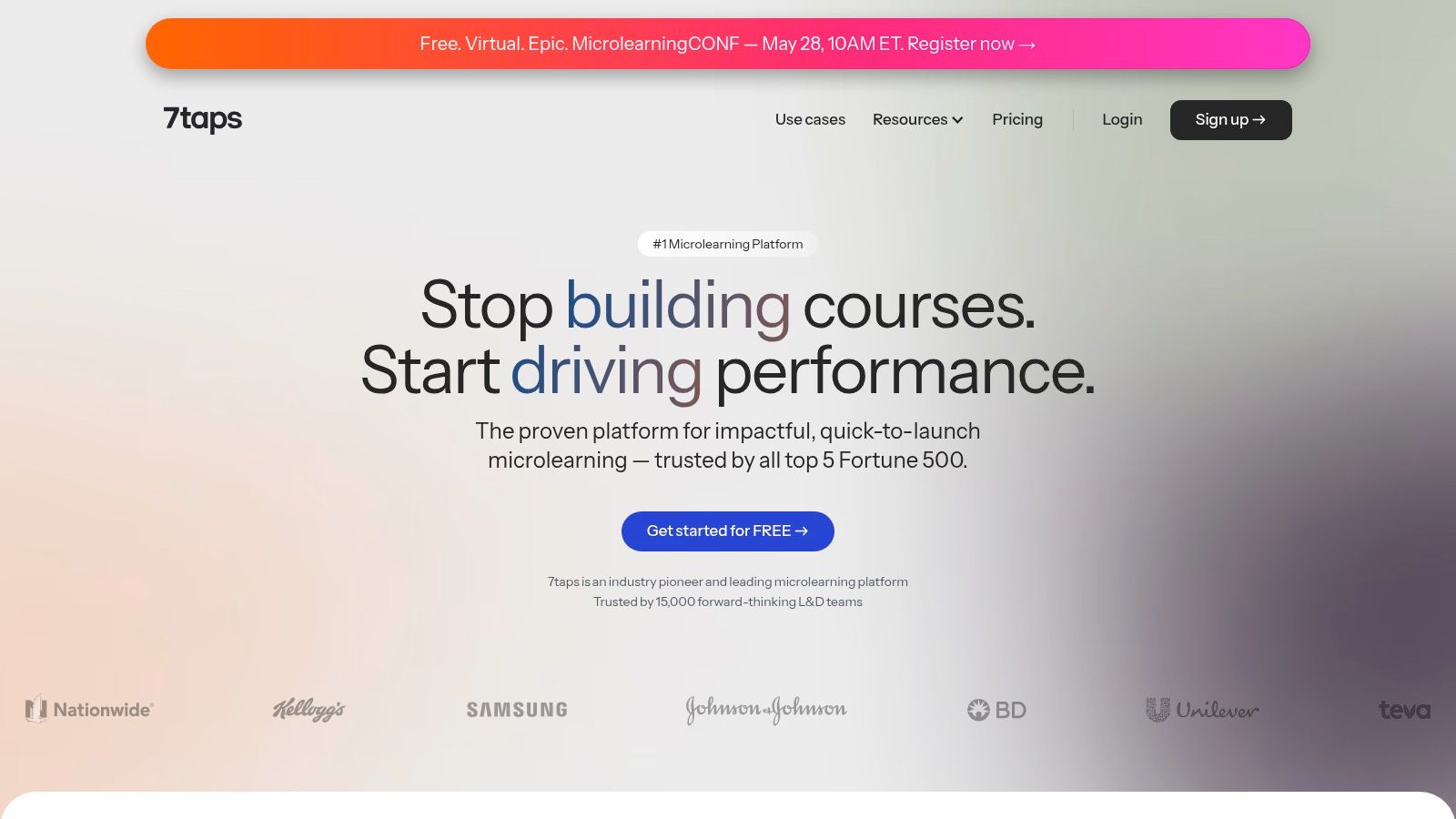 best microlearning platforms microlearning platform