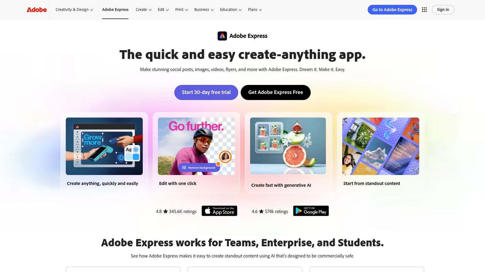 best capcut alternative app homepage
