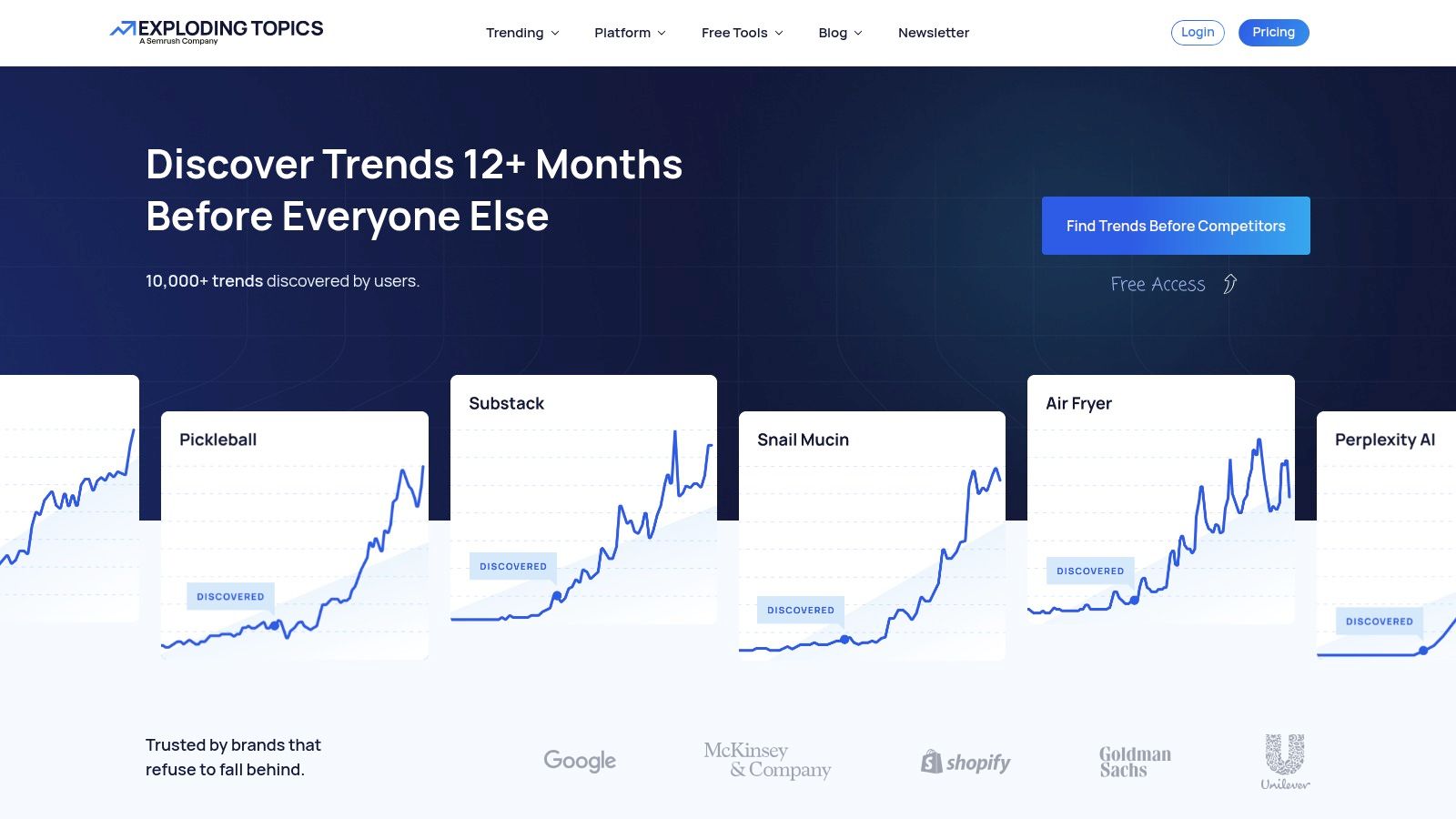 video topic generator trend analysis