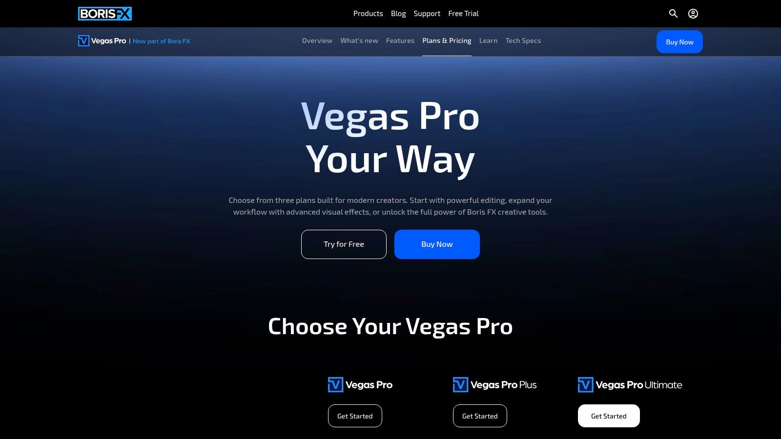 what do youtubers use to edit videos vegas pro