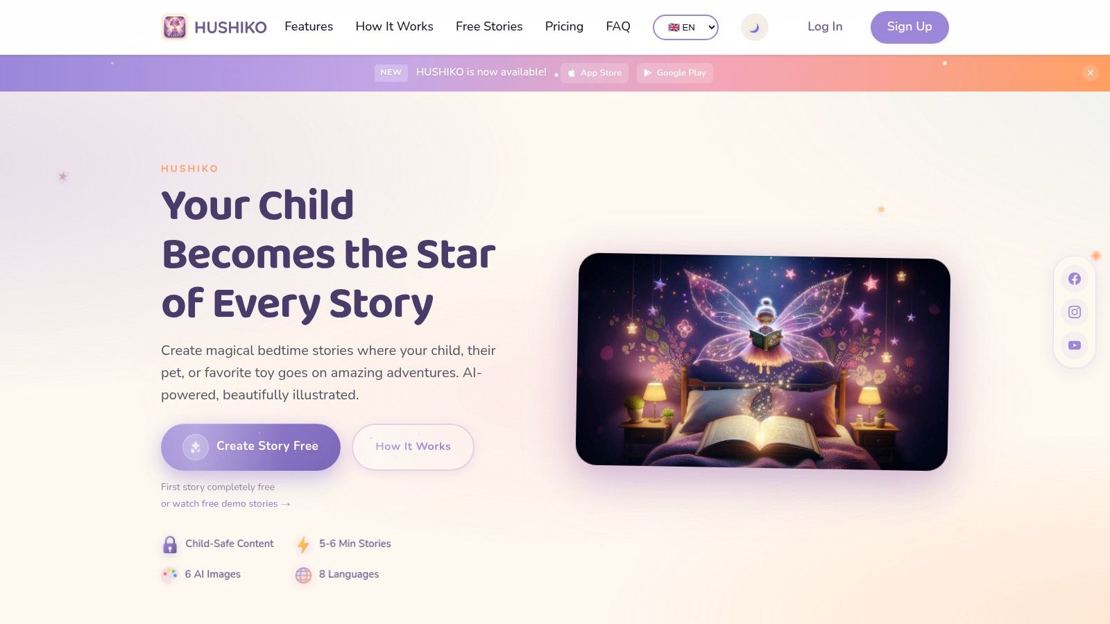 ai bedtime story generator story platform