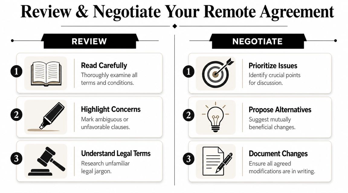 How to Review and Negotiate Your Agreement