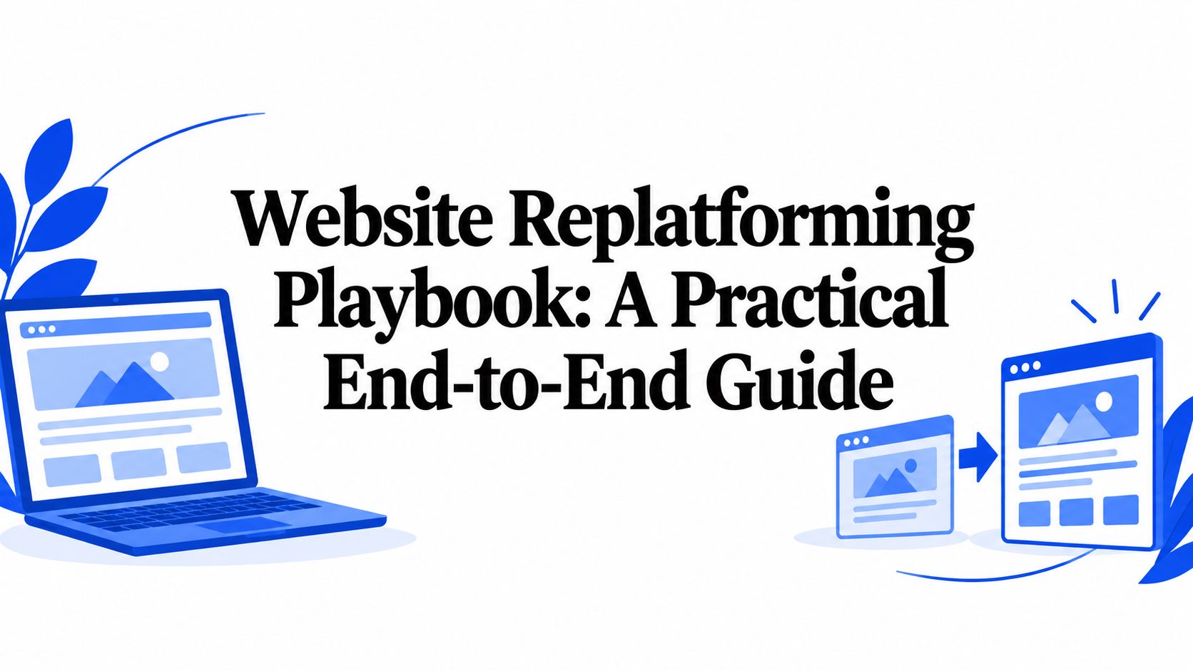 Website Replatforming Playbook: A Practical End-to-End Guide