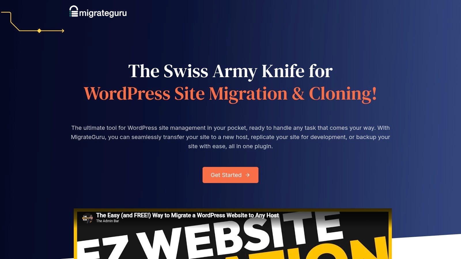 Migrate Guru (by BlogVault)