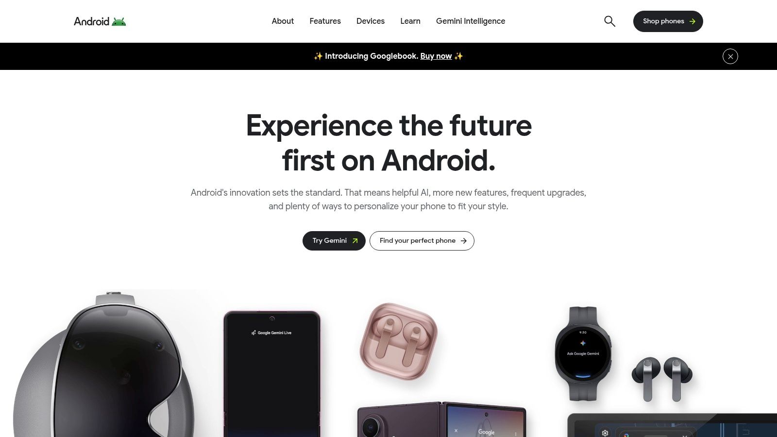 Screenshot from https://www.android.com