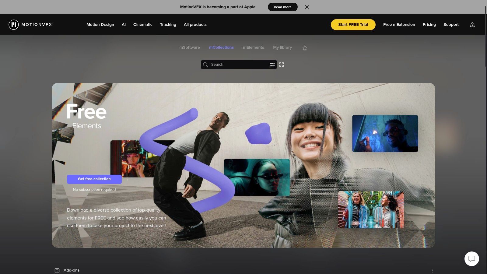 MotionVFX (Free Elements)
