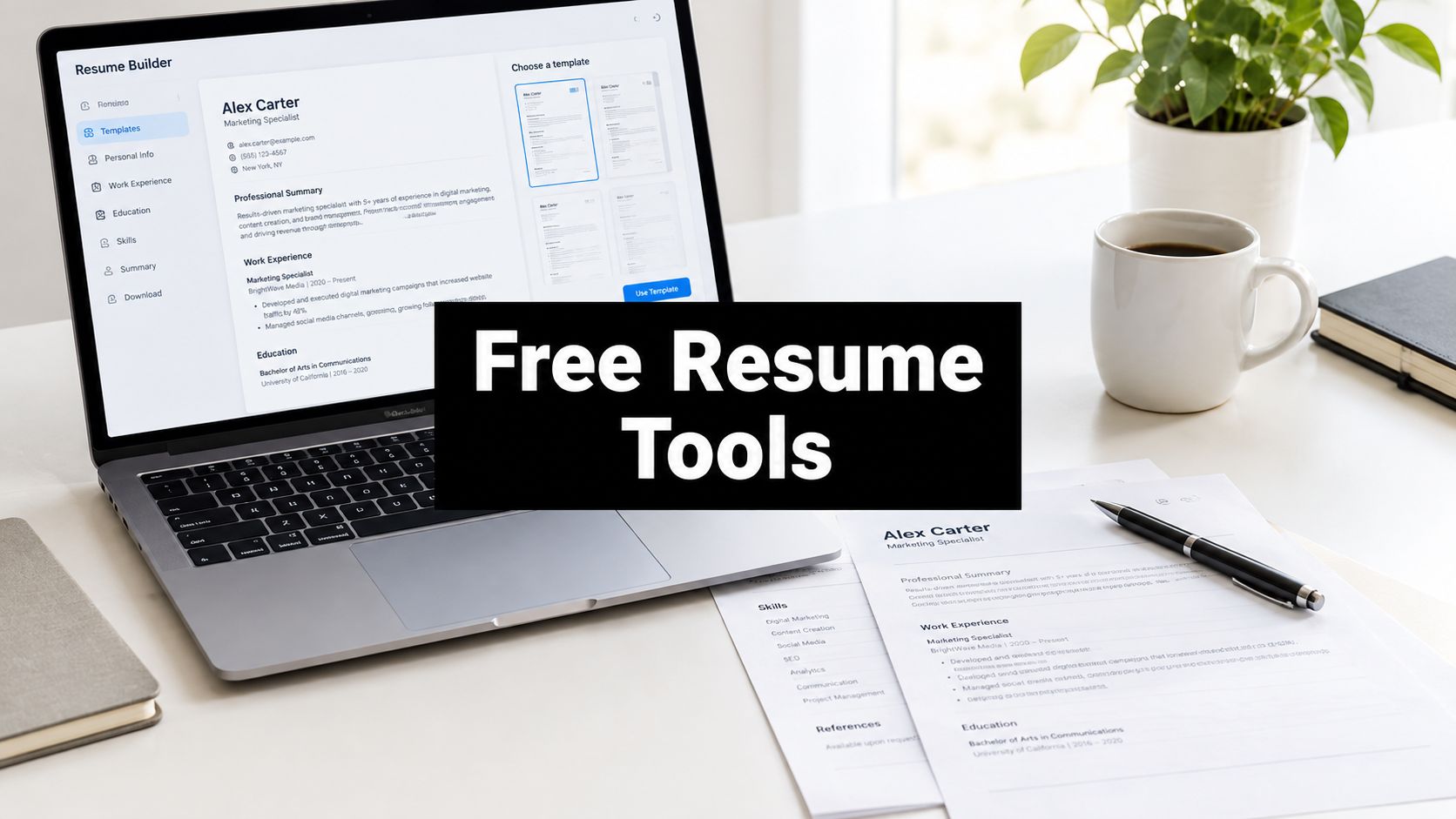 10 Best Free Resume Website Tools Compared for 2026