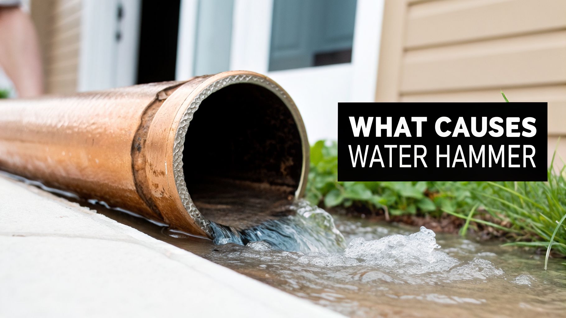 What Causes Water Hammer in Pipes: what causes water hammer in pipes, Fixes