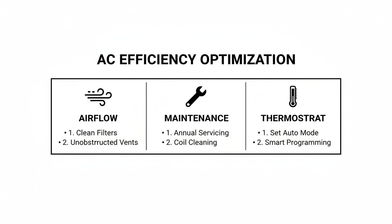 How to Improve AC Efficiency in Your West Michigan Home