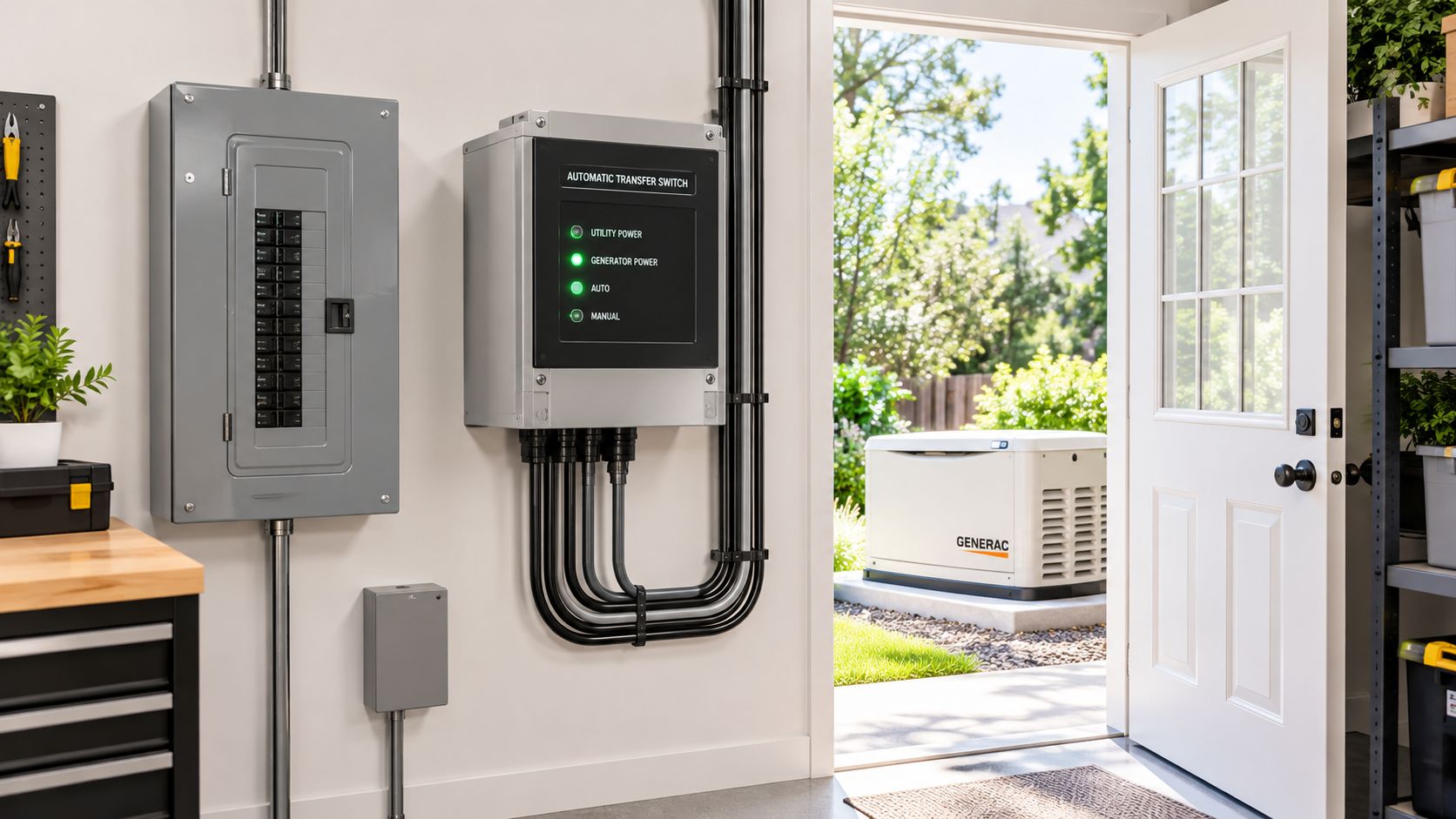 Automatic Transfer Switch Home Generator