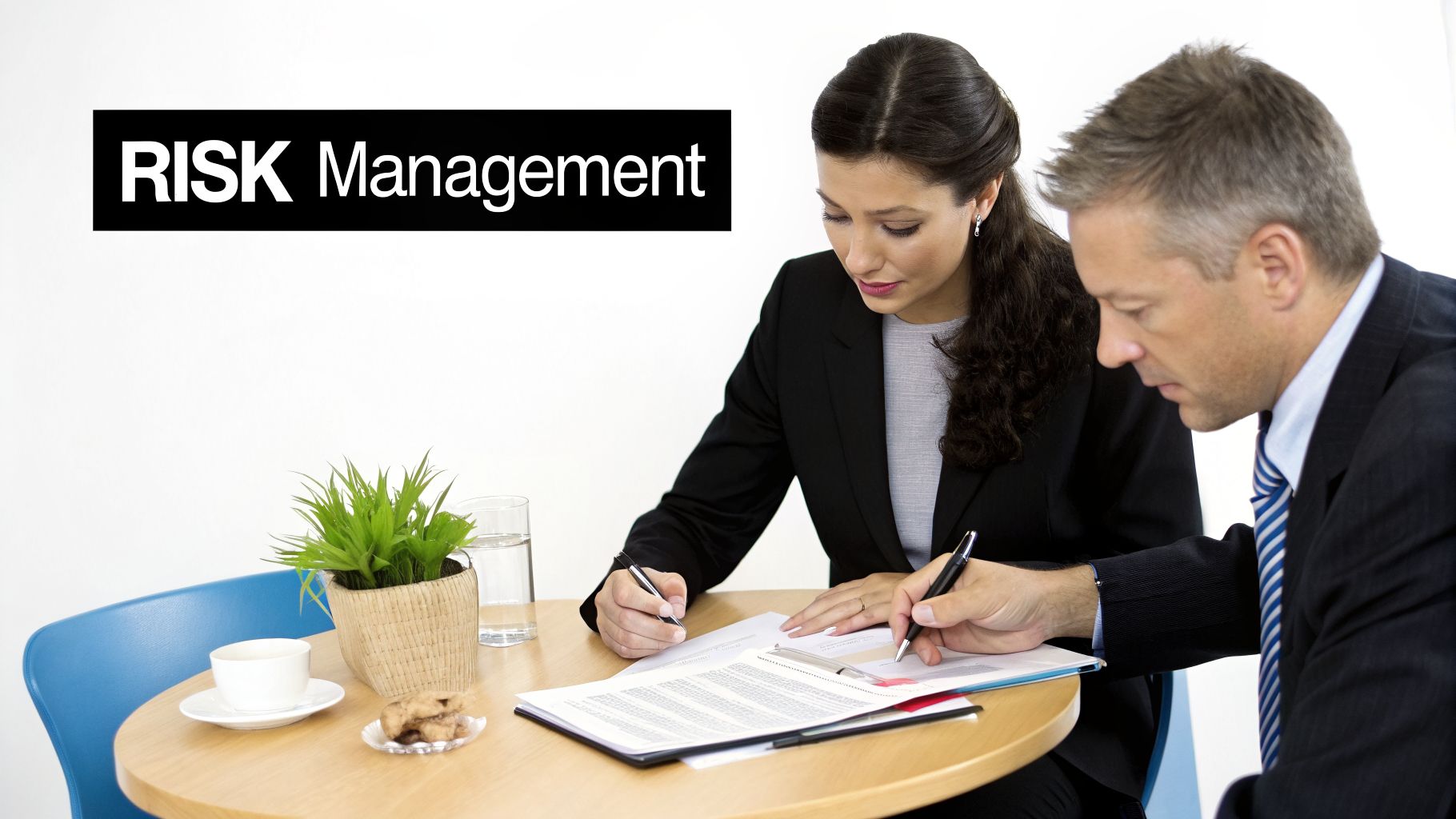 cheap e o insurance for insurance agents risk management Cheap e&o insurance for insurance agents: Top 2026 options & savings Finding affordable Errors and Omissions (E&O) insurance isn't about chasing the absolute lowest price—it's about building a smart, strategic plan. For independent agents in Georgia, Alabama, and Mississippi, landing cheap E&O insurance for insurance agents really means creating a risk profile that carriers want to reward. It all starts with a clear roadmap to lower premiums without giving up the protection your agency needs to thrive. Two professionals reviewing risk management documents at a table with pens, a plant, and coffee.