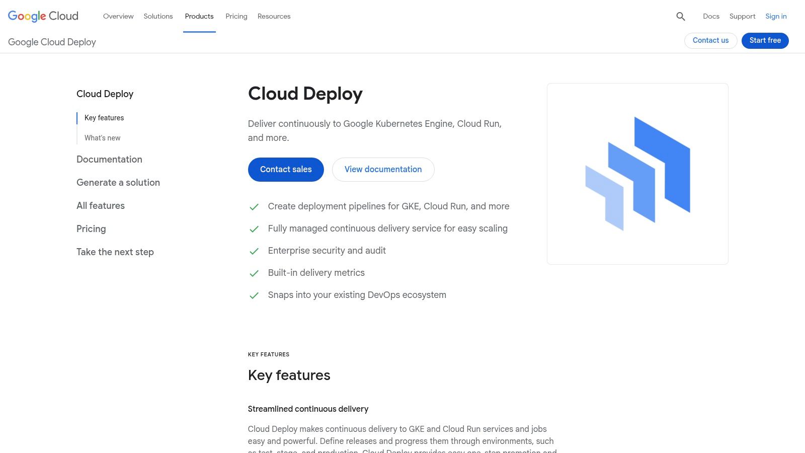 Google Cloud Deploy (with Cloud Build)
