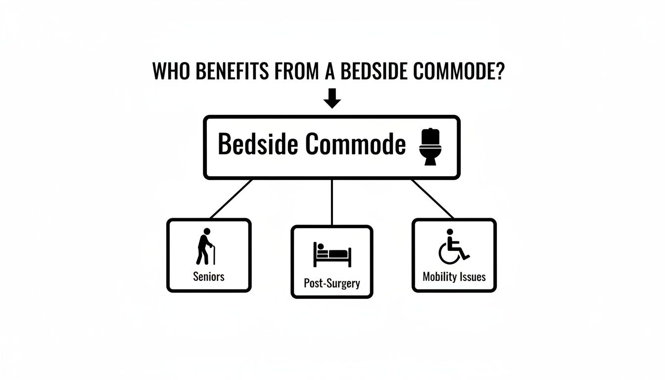 What Is a Bedside Commode A Caregiver’s Complete Guide - Affinity Home ...
